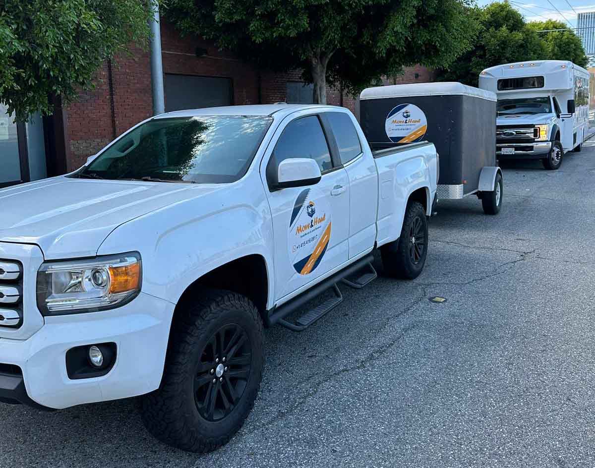 Move & Haul crew clearing out a storage unit