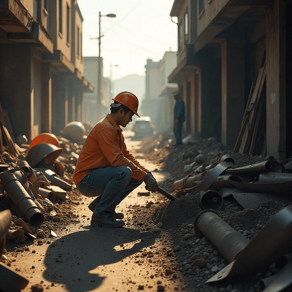Move & Haul team providing professional scrap metal removal service